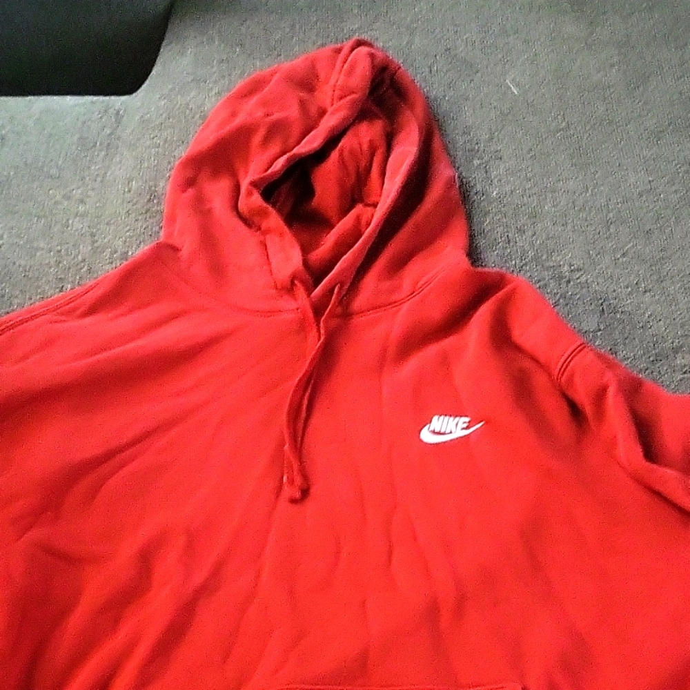 Nike Red Hoodie